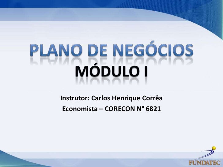 plano de negócio pronto
