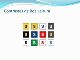 Contrastes de Boa Leitura
 