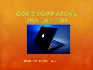 Russell Pino Nayomi

502

 