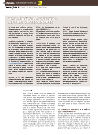 Funcionamento de uma Firewall