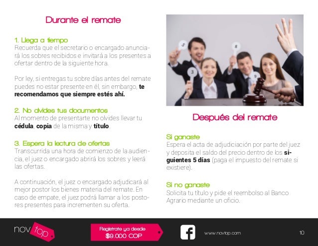 ¿Como funciona un remate judicial en Colombia?