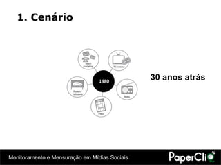 1. Cenário 30 anos atrás 
