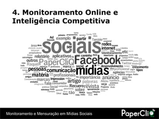 4. Monitoramento Online e Inteligência Competitiva 