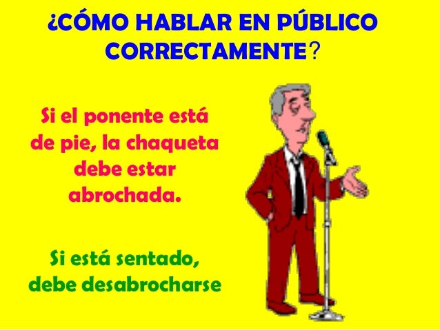 Resultado de imagen para Como-hablar-bien-en-publico