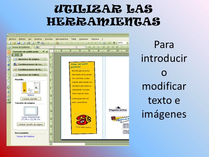 como hacer folletos