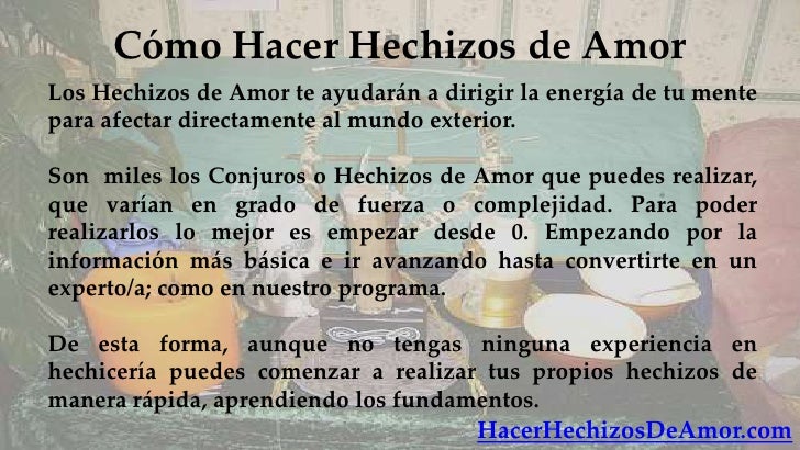 Como hacer hechizos de amor
