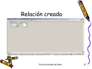 Relación creada 