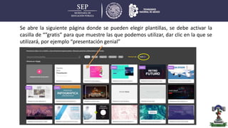 Como hacer presentaciones en genially | PPSX