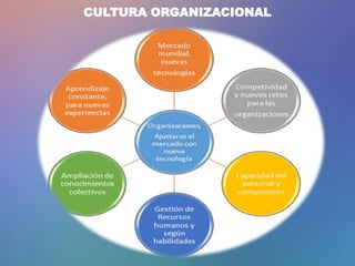 CULTURA ORGANIZACIONAL
 