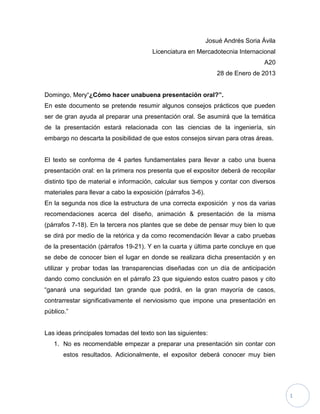 Josué Andrés Soria Ávila
                                       Licenciatura en Mercadotecnia Internacional
              ...