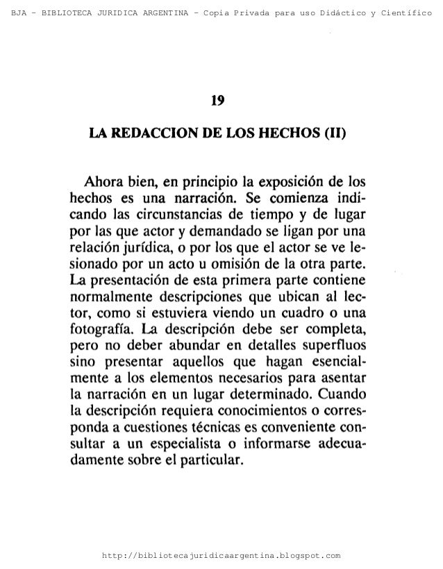 Como hacer una demanda enrique m falcon