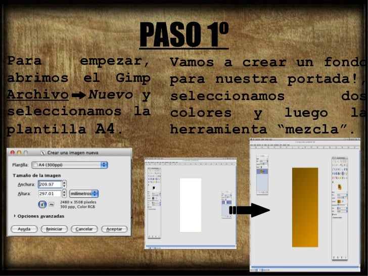 Como hacer una portada de un álbum.