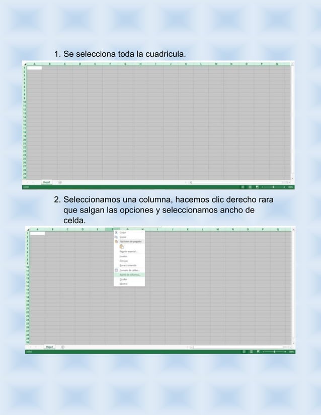 Como hacer una tabla de multiplicar en excel