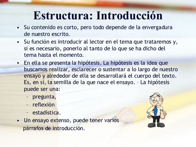 Como hacer un ensayo