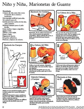 Como hacer y manejar marionetas