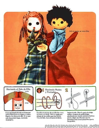 Como hacer y manejar marionetas