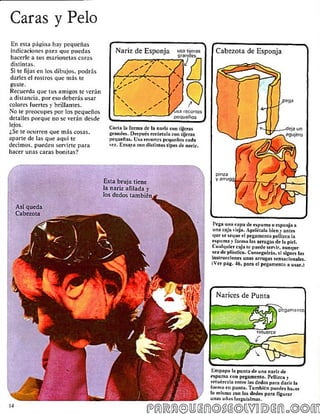 Como hacer y manejar marionetas