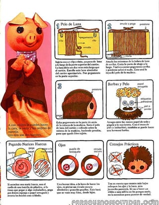 Como hacer y manejar marionetas