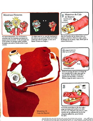 Como hacer y manejar marionetas