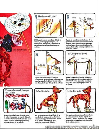 Como hacer y manejar marionetas