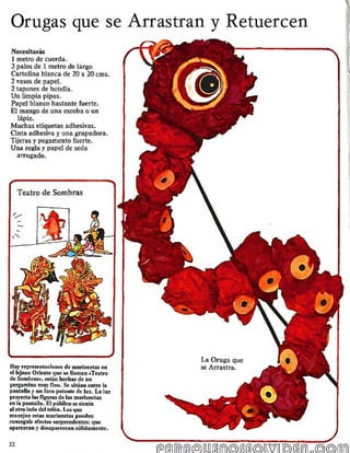 Como hacer y manejar marionetas