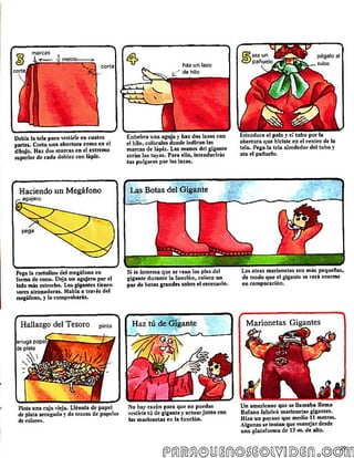 Como hacer y manejar marionetas