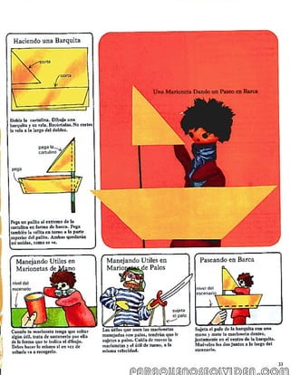 Como hacer y manejar marionetas