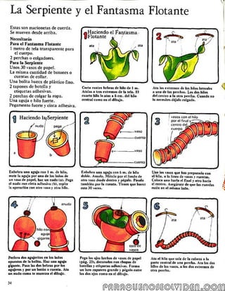 Como hacer y manejar marionetas