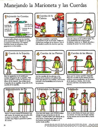 Como hacer y manejar marionetas