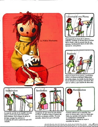 Como hacer y manejar marionetas