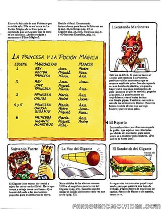 Como hacer y manejar marionetas