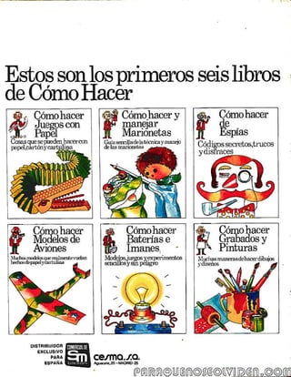 Como hacer y manejar marionetas