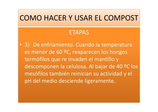 Como Hacer Y Usar El Compost