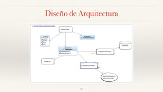 Diseño de Arquitectura
17
 