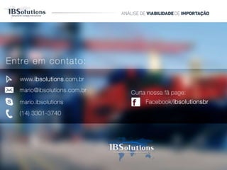 Como Importar Bacalhau