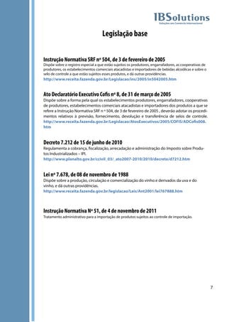 1º SEMESTRE DE 20161º SEMESTRE DE 2016ESTADO IMPORTADOR
Para que
serve esta
informação?
Descubra aonde se
localizam os maiores
importadores atuais
do produto.
Analise os valores FOB
médios importados
por cada estado.
Questione se os
volumes importados
por estado estão
ligados às questões
estratégicas como
localização do
mercado consumidor
e benefícios fiscais.
32.75%
25.98%
15.08%
11.92%
14.27%
São Paulo
Espírito Santo
Santa Catarina
Rio Grande do Sul
OUTROS
 