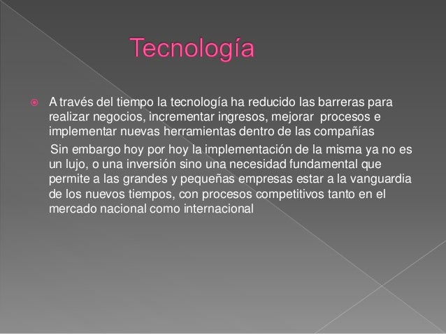 Como Influye La Informatica En La Administración de Empresas