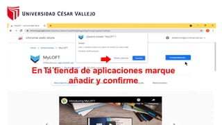 En la tienda de aplicaciones marque
añadir y confirme
 