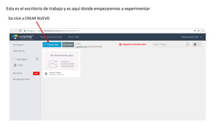 Pasos básicos para iniciar en VISME | PDF