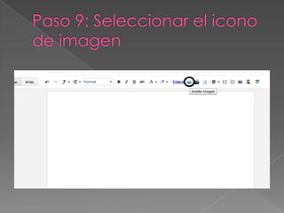 Como insertar una imagen a tu blog2