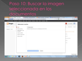 Como insertar una imagen a tu blog2