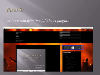  Y ya esta listo (me faltaba el plugin).