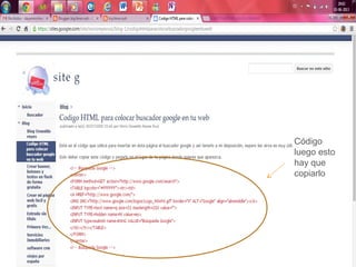 Código
luego esto
hay que
copiarlo
 