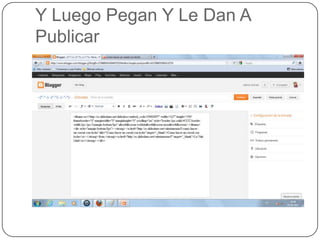 Y Luego Pegan Y Le Dan A
Publicar
 