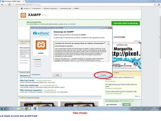 Como instalar servidor web xampp