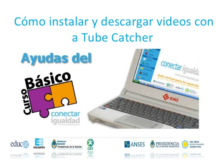 Como instalar y descargar videos con atube catcher