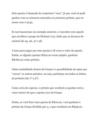 Resultado do Jogo do Bicho