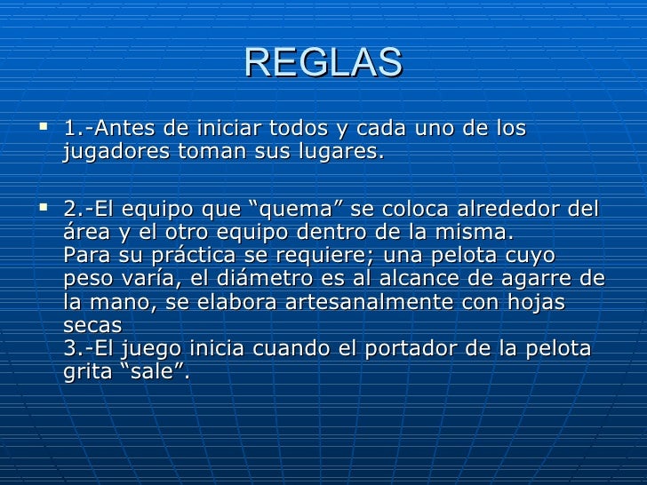 C O M O J U G A R A L A Quemada