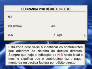 Como ler as facturas da água