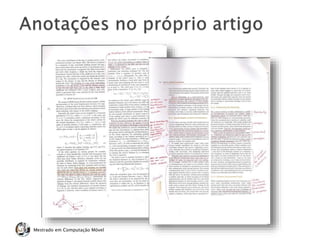 Mestrado em Computação Móvel
 